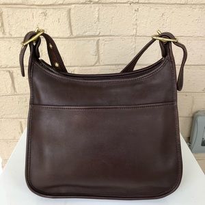 Vintage Coach USA 9966 Zip Legacy Leather Bag